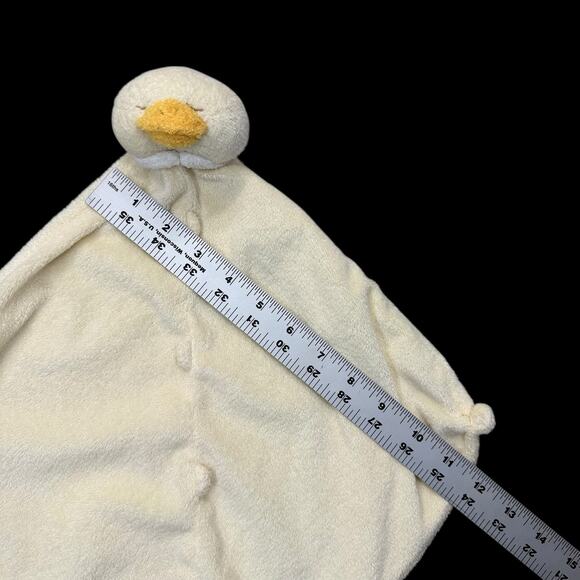 Angel Dear Duck Lovey Yellow Security Blanket Baby Comforter Plush - Picture 2 of 9